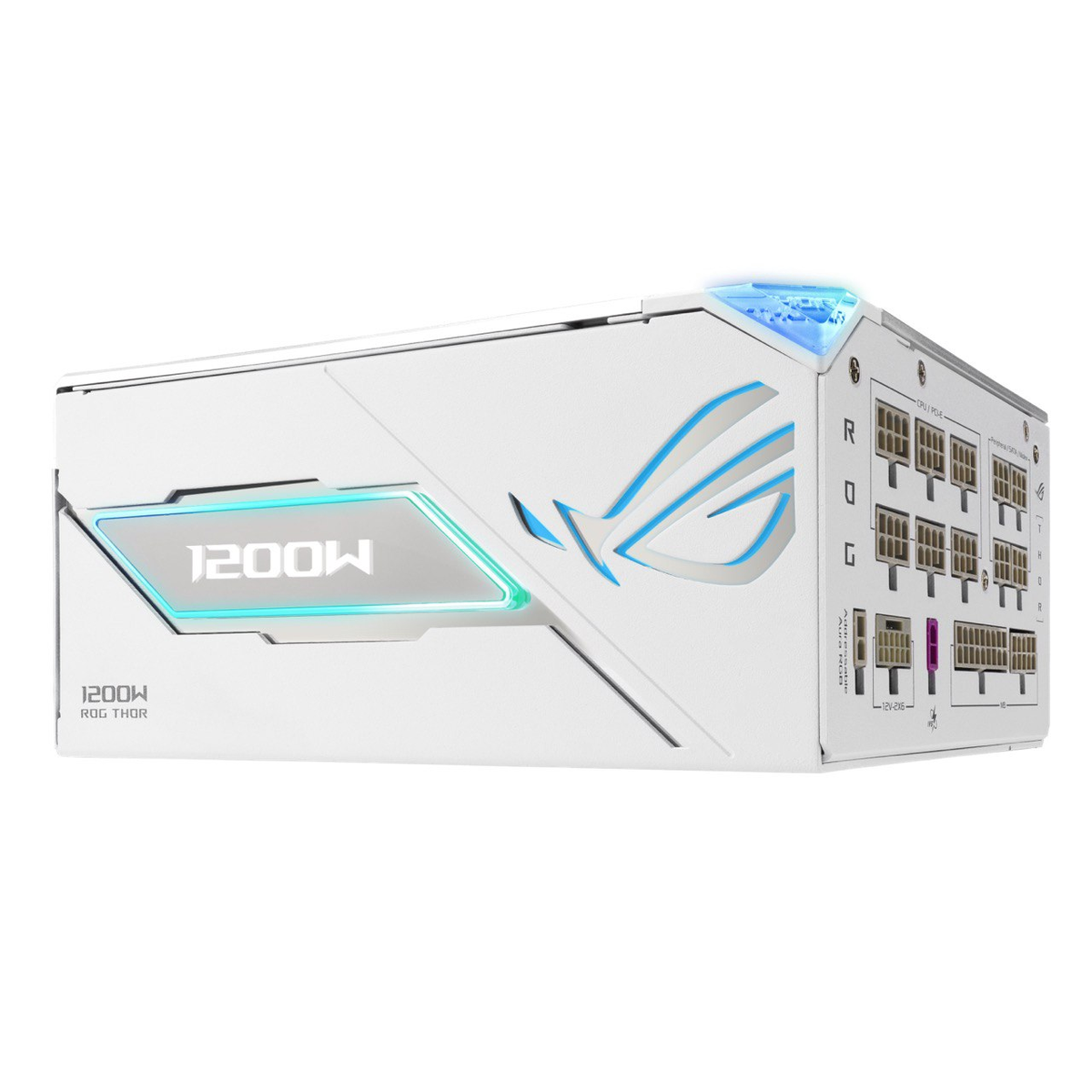 Блок питания ПК ASUS ROG-THOR-1200P3-WHITE-GAMING