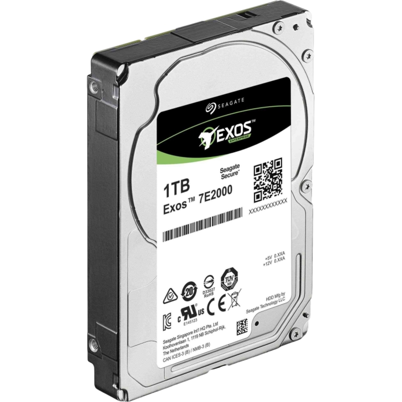 Жесткий диск Seagate Exos 7E2000 HDD 2,5" SATA 1Tb, 7200 rpm, 128Mb buffer, 512N, ST1000NX0423, 1 ye