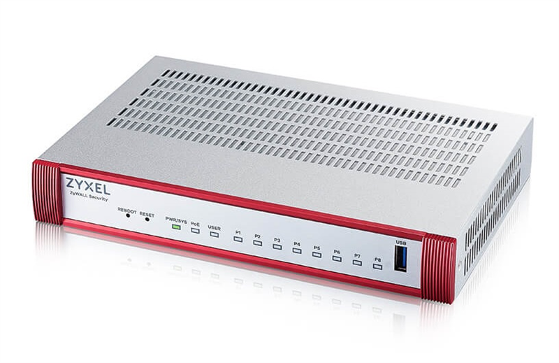 Межсетевой экран Zyxel USG FLEX 100HP с подпиской Gold на 1 год (AV, CF, IDP/DPI, Sandboxing, SecuRe