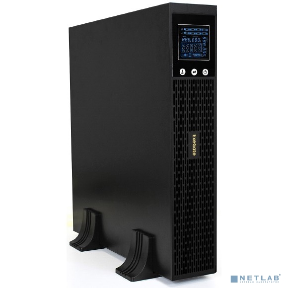Exegate EX293054RUS ИБП Pure Sine Wave ExeGate SinePower UHB-3000.LCD.AVR.1SH.4C13.RJ.USB.2U <3000VA