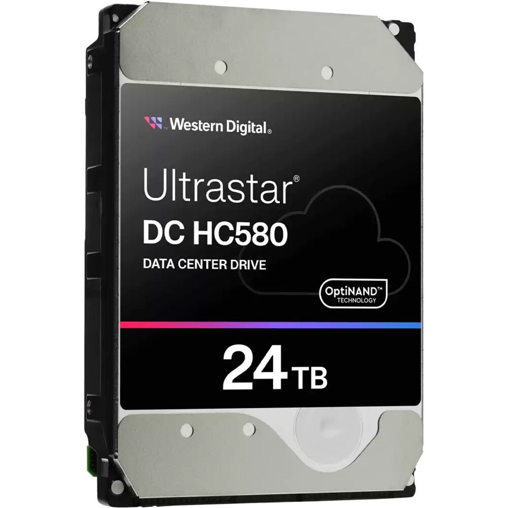 Жесткий диск WD SATA-III 22TB 0F48278 WUH722422ALE6L4 Server Ultrastar DC HC580 4KN (7200rpm) 512Mb 