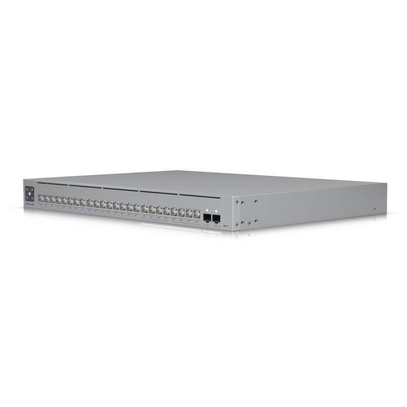 Коммутатор Ubiquiti USW-Pro-Max-24-PoE 24-port, Layer 3 Etherlighting™ switch with 16х1G RJ45, 8x2.5