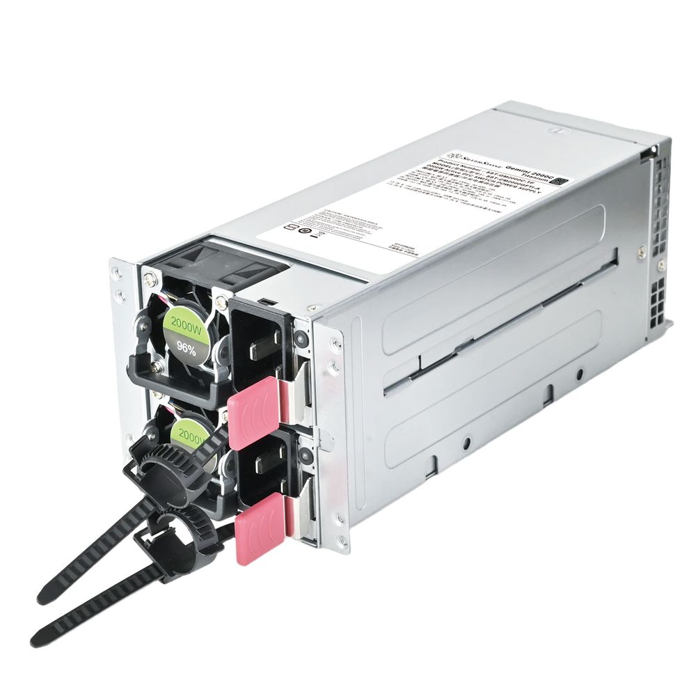 Блок питания серверный Silverstone SST-GM2000C-TF 2U CRPS Titanium 2000W+2000W, HS, PMBus 1.2, 82мм (Ш) x 101.5мм (В) x 210мм (Г),