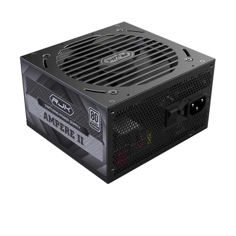 Блоки питания Raijintek AMPERE II 1200, 1200W 80+ Platinum (ATX, 3.1, PCIe 5.1, Full-modular, 1x24(2
