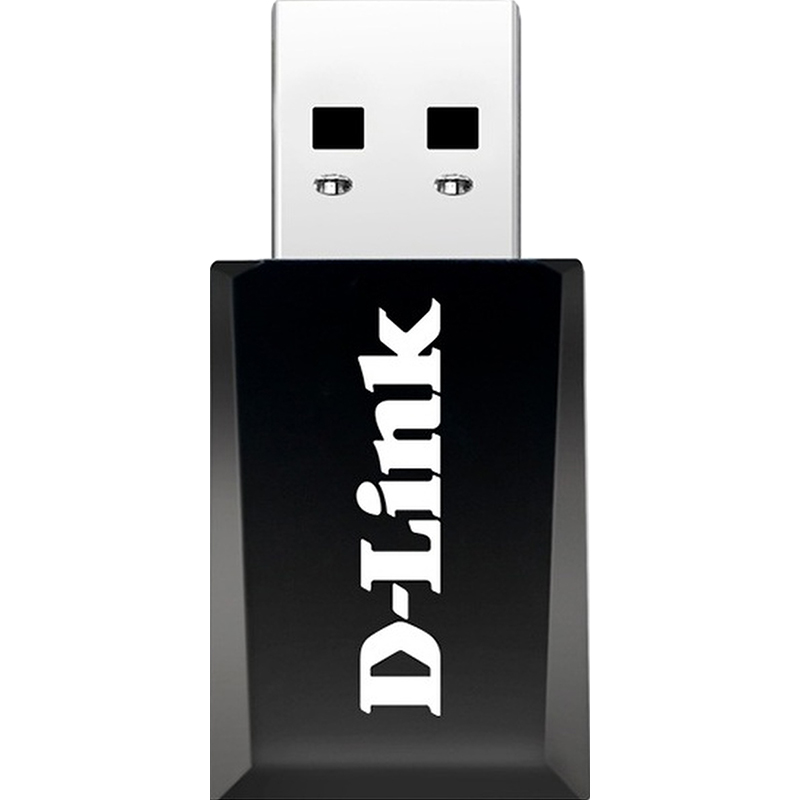 Адаптер беспроводной связи (Wi-Fi) D-Link DWA-182/RU/E1A Беспроводной двухдиапазонный USB-адаптер AC