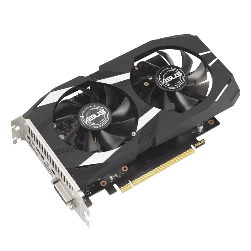 Видеокарта Asus PCI-E 4.0 DUAL-RTX3050-O6G NVIDIA GeForce RTX 3050 6Gb 96bit GDDR6 1507/14000 DVIx1 