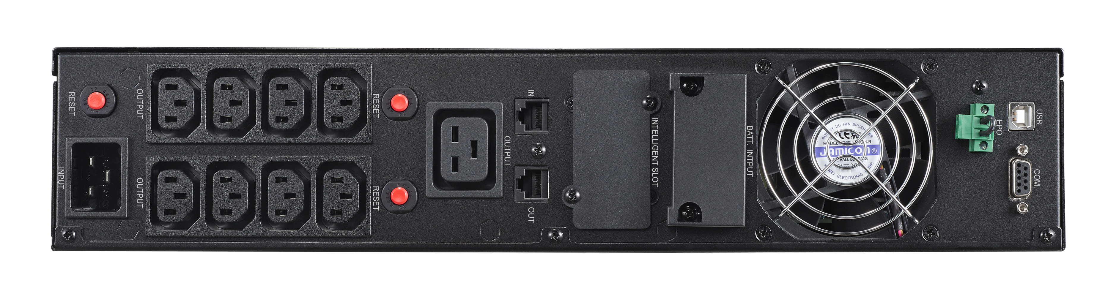 CyberPower ИБП Online OLS3000ERT2U 3000VA/2700W USB/RS-232/EPO/SNMPslot/RJ11/45/ВБМ (8 IEC С13, 1 IE