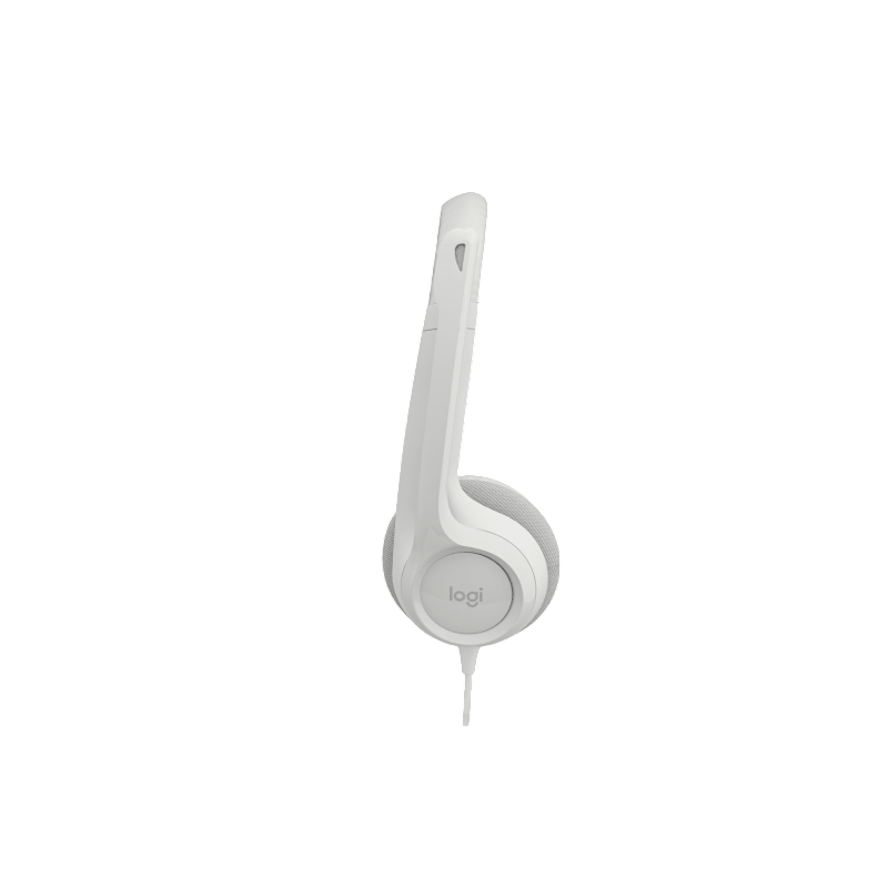 Наушники с микрофоном Logitech H390 белый 1.9м накладные USB оголовье (981-001288)