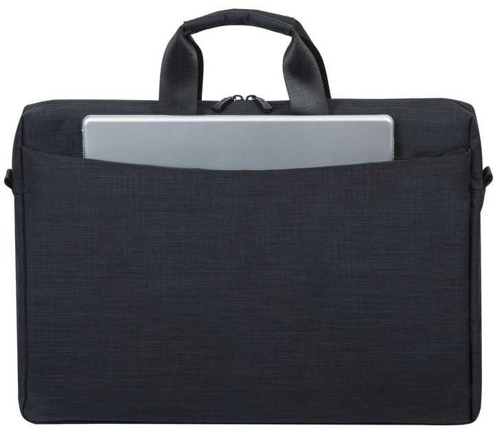 Сумка для ноутбука 17.3" Riva 8355 черный полиэстер (8355 BLACK)