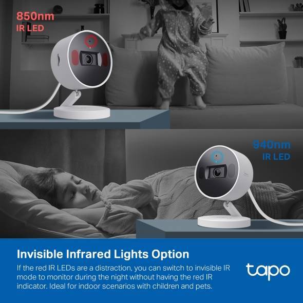 Камера видеонаблюдения IP TP-Link Tapo C125 Wi-Fi 2.45-2.45мм цв. корп.:белый