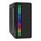 Корпус Minitower ExeGate mEVO-7805 (mATX, без БП, 2*USB+1*USB3.0, аудио, черный, с 2*RGB подсветкой)