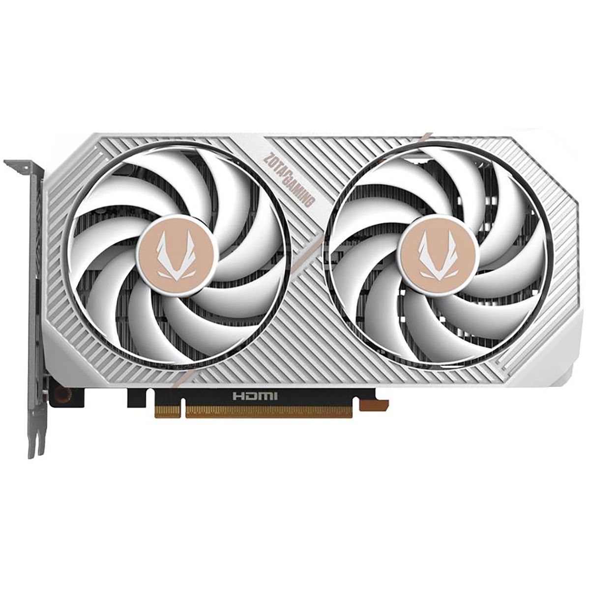 Видеокарта Zotac PCI-E 5.0 RTX 5060 TWIN EDGE OC WHITE ED NVIDIA GeForce RTX 5060 8Gb 128bit GDDR7 2
