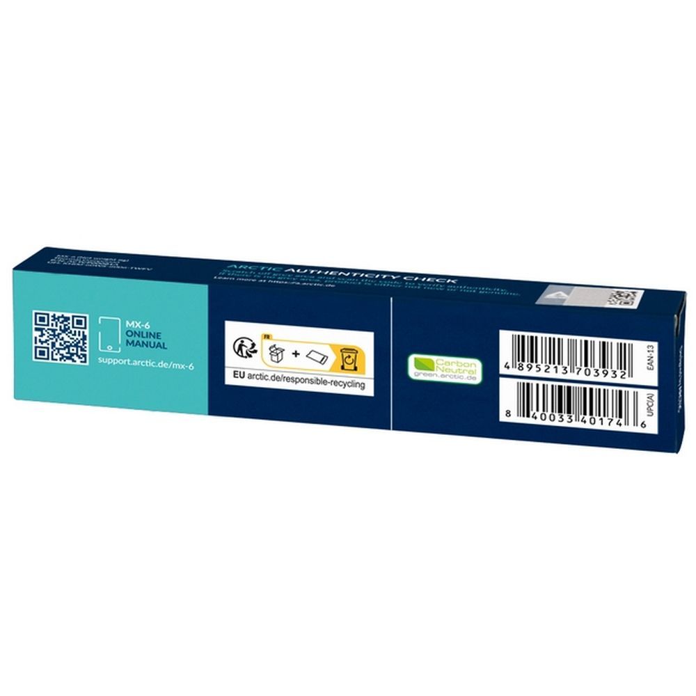Термопаста MX-6 Thermal Compound 8-gramm   ACTCP00081A