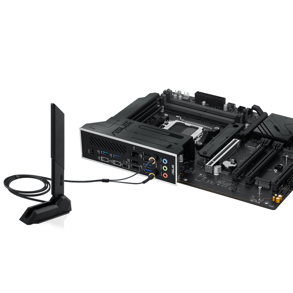 Материнская плата Asus X870 MAX GAMING WIFI7 Socket AM5 AMD X870 ATX AC`97 8ch(7.1) 2.5Gg RAID+HDMI