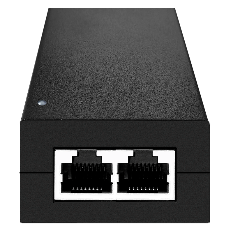 PoE-инжектор Gigabit Ethernet на 1 порт. Совместим с оборудованием PoE IEEE 802.3af.( без автоматиче