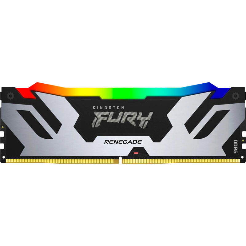 Память DDR5 16GB 7200MHz Kingston KF572C38RSA-16 Fury Renegade Black RGB RTL Gaming PC5-57600 CL38 D