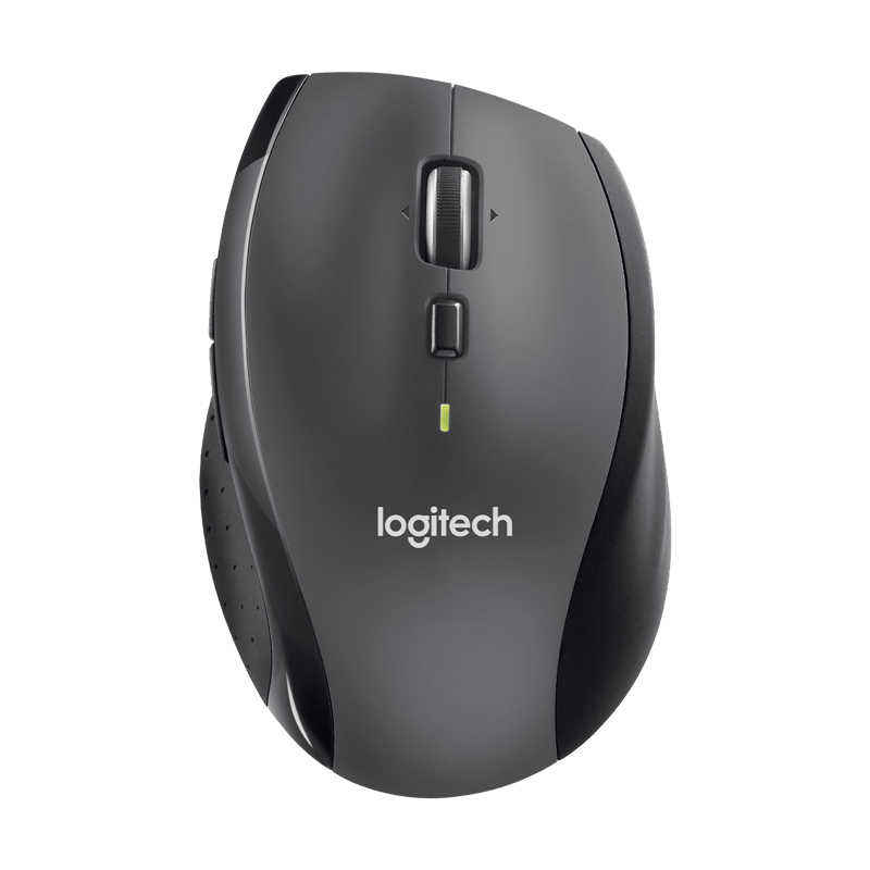 Мышь беспроводная Logitech M705 Marathon Mouse черная, оптическая, 1000dpi, 2.4GHz, USB-ресивер (Log