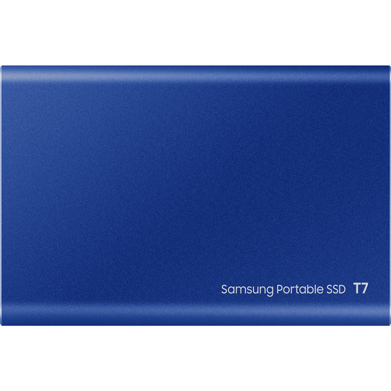Накопитель SSD Samsung USB-C 1Tb MU-PC1T0H/WW T7 1.8" синий