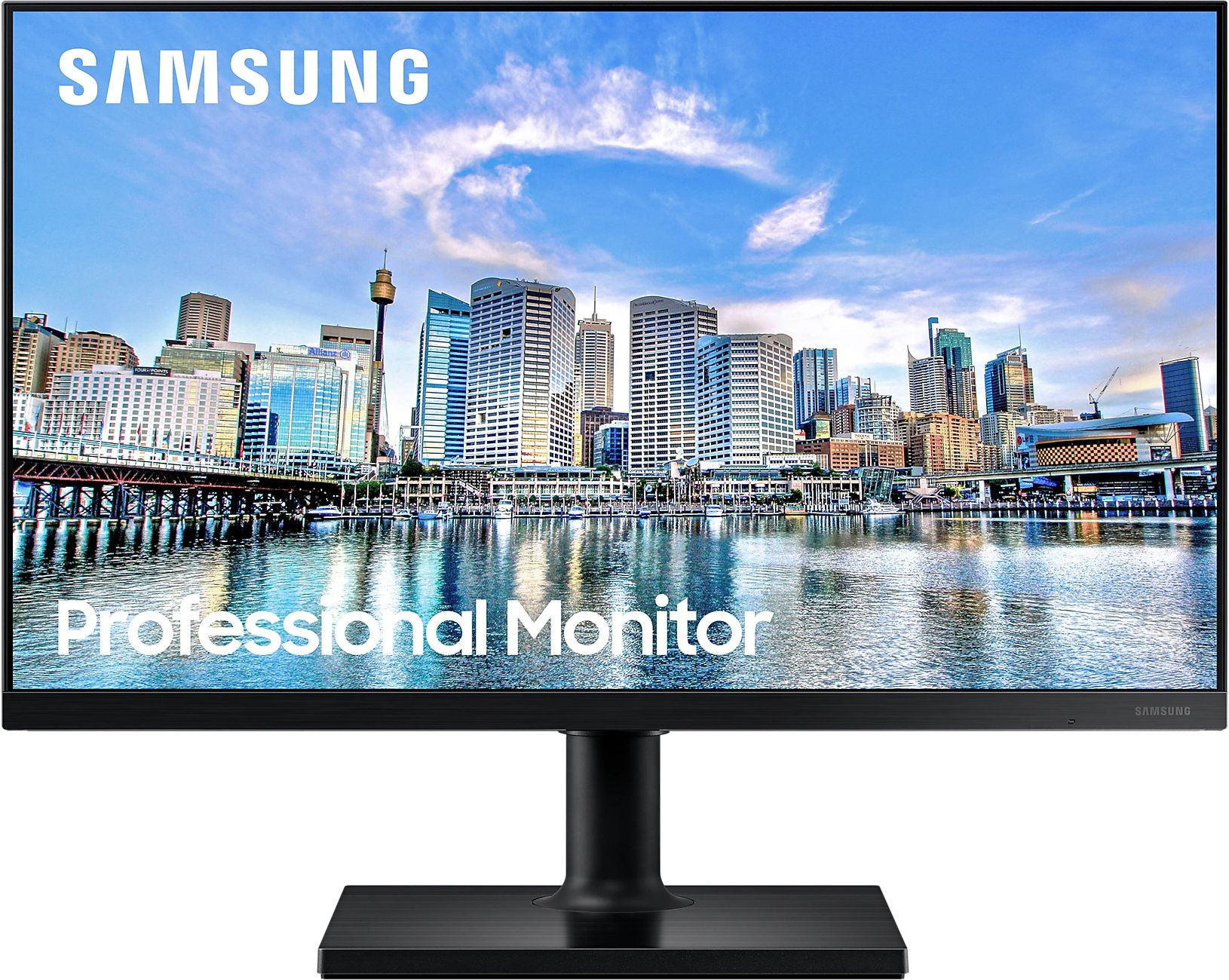 Монитор Samsung 24" F24T450FZU черный IPS LED 16:9 HDMI M/M матовая HAS Piv 1000:1 250cd 178гр/178гр