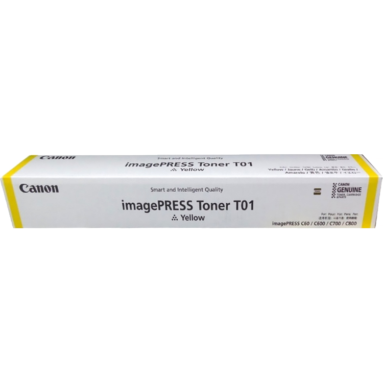 Расходный материал Тонер Canon T01 желтый
