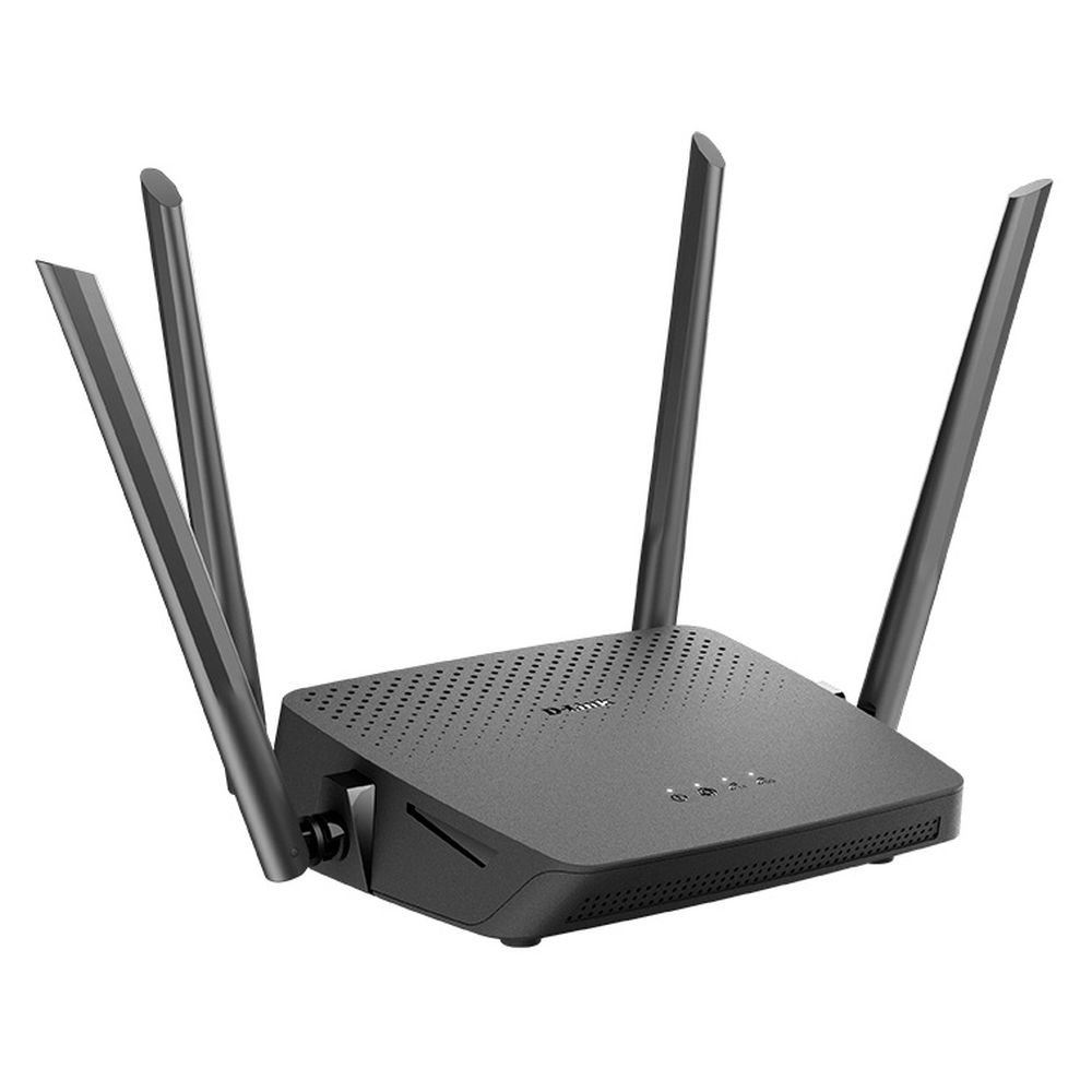 Роутер беспроводной D-Link DIR-X1510/RU/R1A AX1500 10/100/1000BASE-TX черный