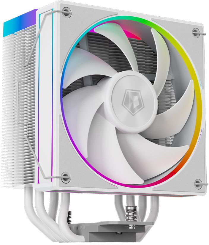 Устройство охлаждения(кулер) ID-Cooling Frozn A410 ARGB Soc-AM5/AM4/1200/1700/1851 белый 4-pin 29.9d
