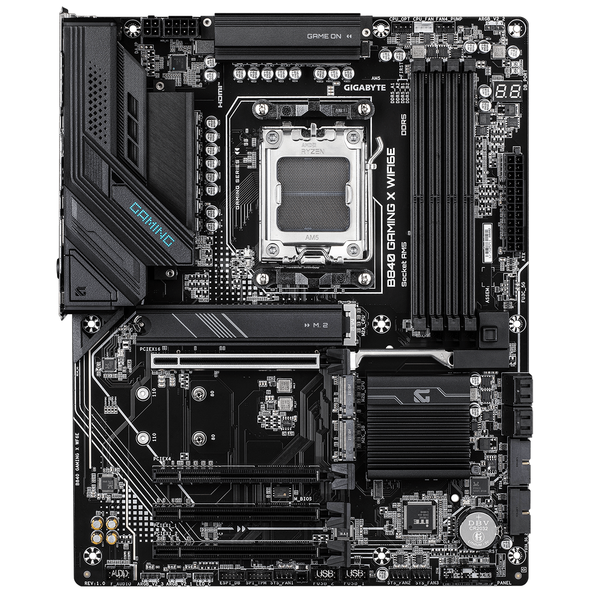 Материнская плата Gigabyte B840 GAMING X WIFI6E,