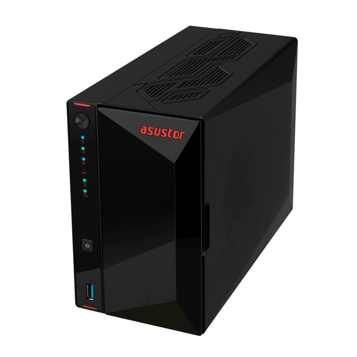 Сетевое хранилище ASUSTOR AS5402T 2-Bay NAS/Media player/Intel Celeron N5105 2.0GHz up to 2.9GHz, 4G