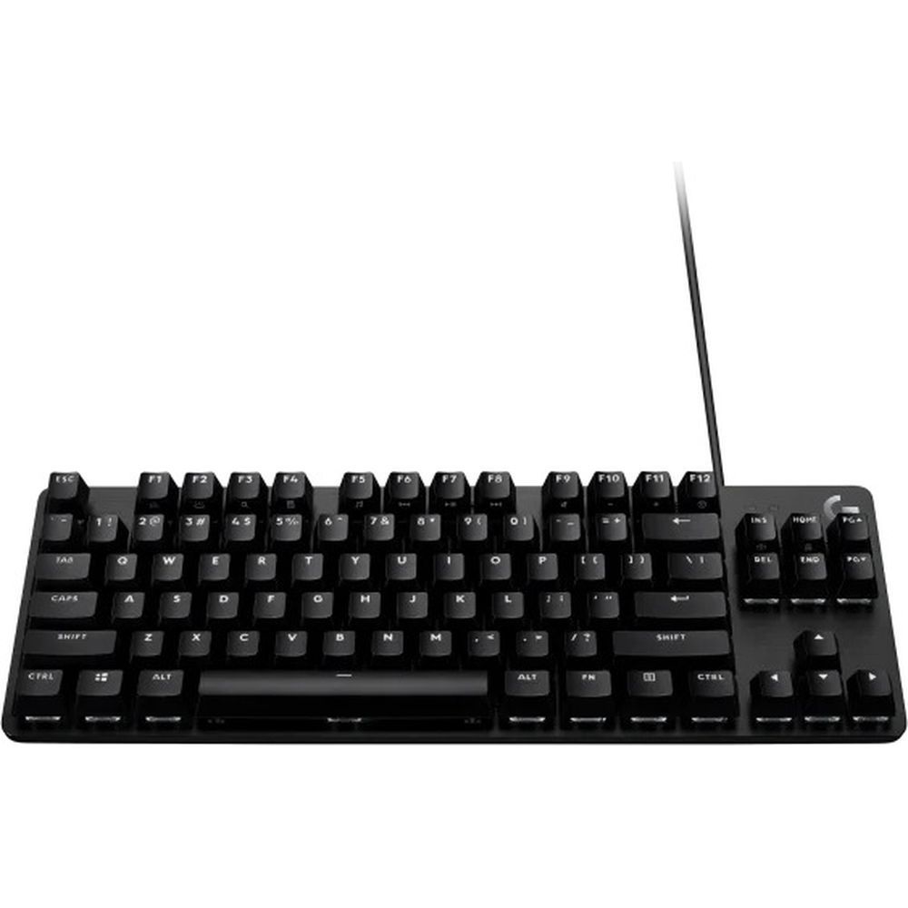 Клавиатура игровая Logitech G413 TKL SE черная, без цифрового блока, механические переключатели, бел
