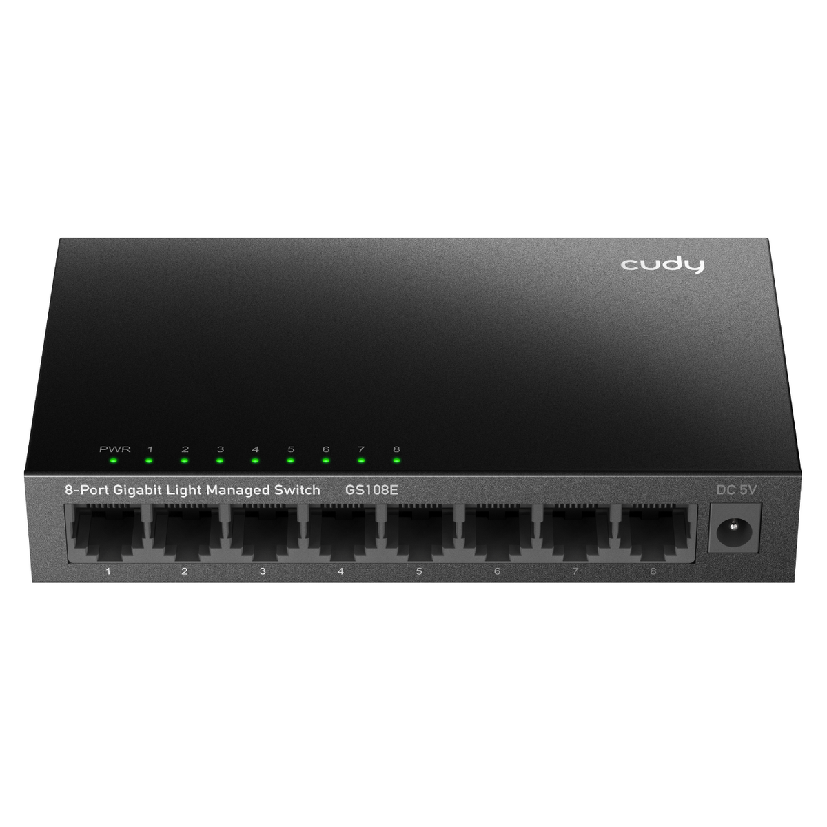 Коммутатор Cudy GS108E (L2+) 8x1Гбит/с настраиваемый