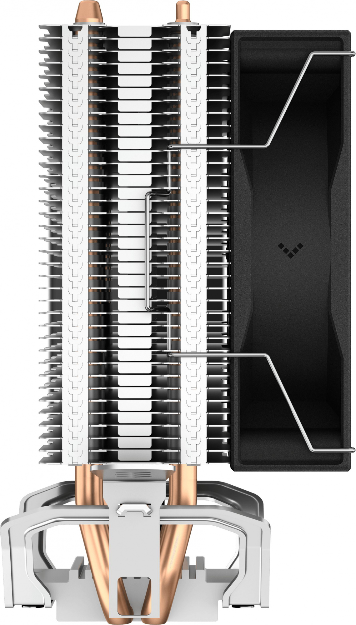 Устройство охлаждения(кулер) Deepcool AG200 Soc-AM5/AM4/1200/1700/1851 серебристый 4-pin 18-31dB Al+