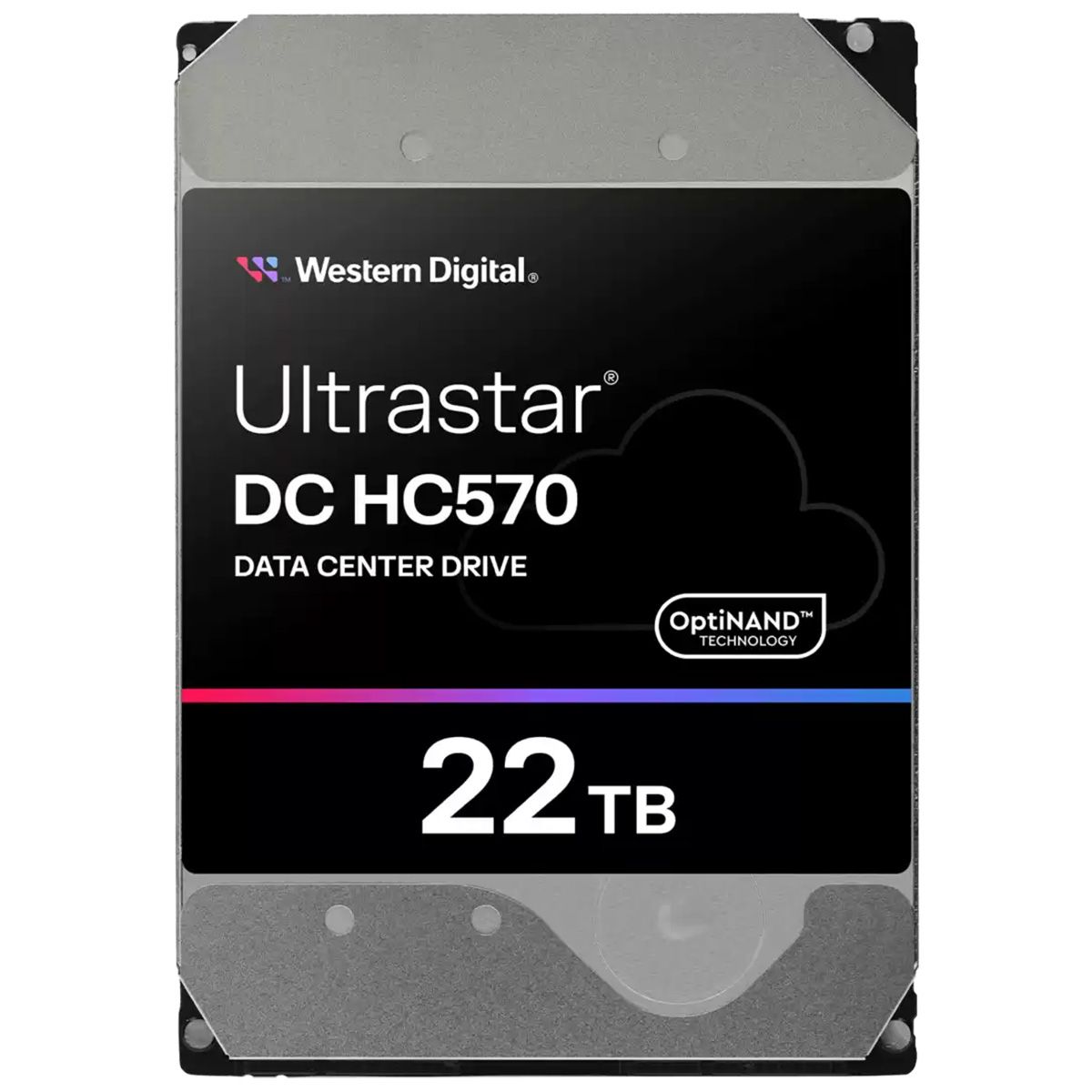 Жесткий диск WD SATA-III 22TB 0F48155 WUH722222ALE6L4 Server Ultrastar DC HC570 512E (7200rpm) 512Mb