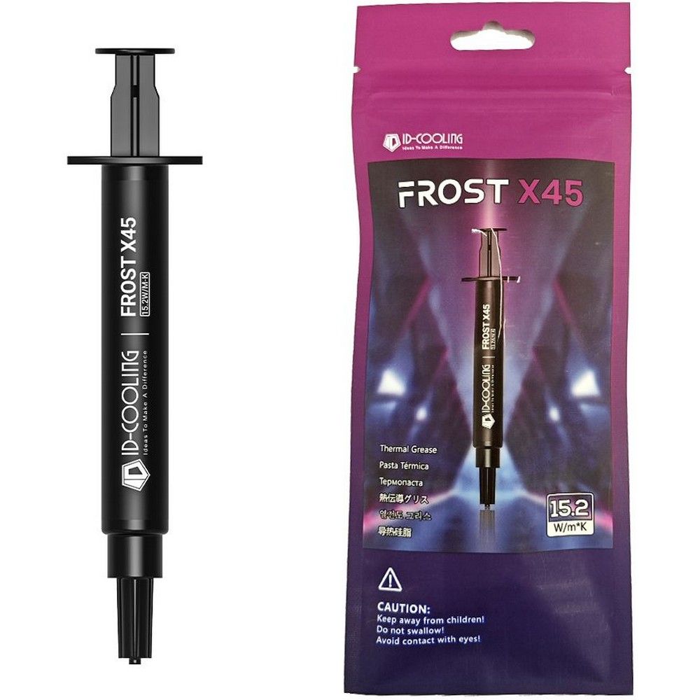 Термопаста ID-Cooling FROST X45 2g 15.2Вт/(мК) шприц 2гр.