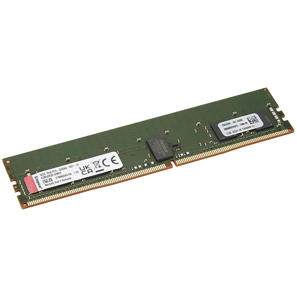 Оперативная память Kingston Server Premier DDR4 8GB RDIMM 3200MT/s ECC Reg CL22 1Rx8 Micron R
