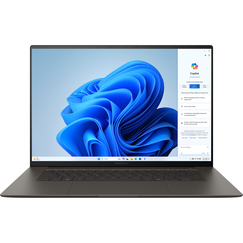 Ноутбук Asus Zenbook S 16 OLED UM5606WA-RK236W Ryzen AI 9 HX 370 32Gb SSD1Tb AMD Radeon 890M 16" OLE