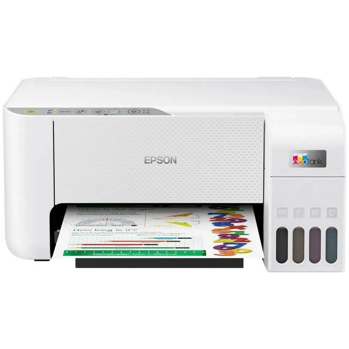МФУ Epson L3256 A4, струйное, цветное, 10стр/мин, 5760x1440dpi, Ethernet/USB/WiFi, СНПЧ (C11CJ67411)