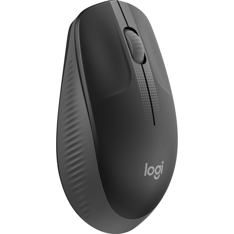 Мышь беспроводная Lgitech M190 Charcoal |910-005905| черная, оптическая, 1000dpi, 2.4GHz, USB-ресиве