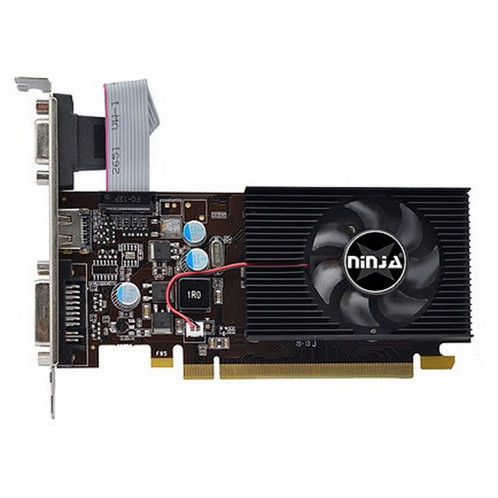 Видеокарта Ninja GT210 512M 64bit DDR3 DVI HDMI CRT PCIE