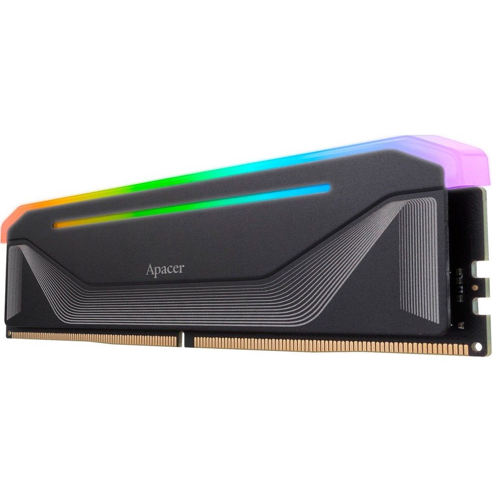 Оперативная память Apacer  DDR5  16GB  6000MHz DIMM NOX RGB Black Gaming Memory CL38 1.35V (Retail) 