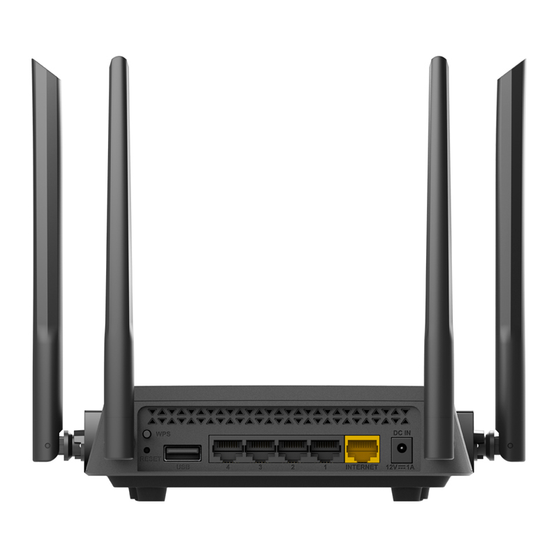 Роутер беспроводной D-Link DIR-825/RU/R7 (DIR-825/RU/R7A) AC1200 10/100/1000BASE-T черный
