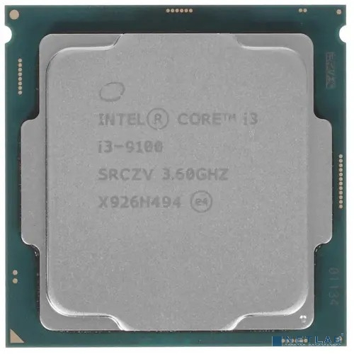 процессор CPU Intel Core i3-9100 (3.6GHz/6MB/4 cores) LGA1151 OEM, UHD630  350MHz, TDP 65W, max 64Gb
