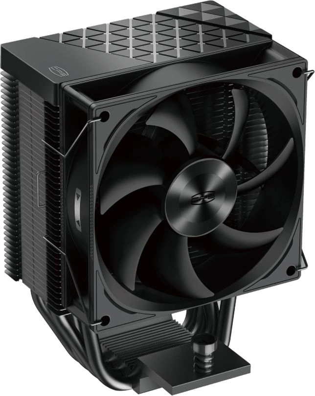 Устройство охлаждения(кулер) PcCooler R400 Soc-AM5/AM4/1200/1700/1851 черный 4-pin 18-30dB Al+Cu 180