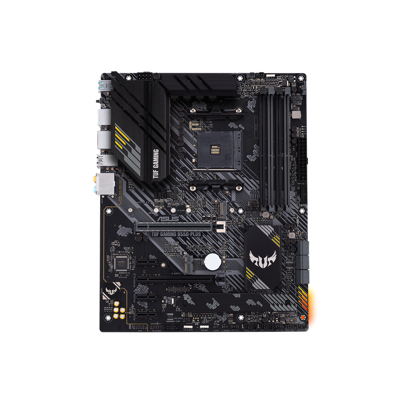 Материнская плата Asus TUF GAMING B550-PLUS Soc-AM4 AMD B550 4xDDR4 ATX AC`97 8ch(7.1) 2.5Gg RAID+HD