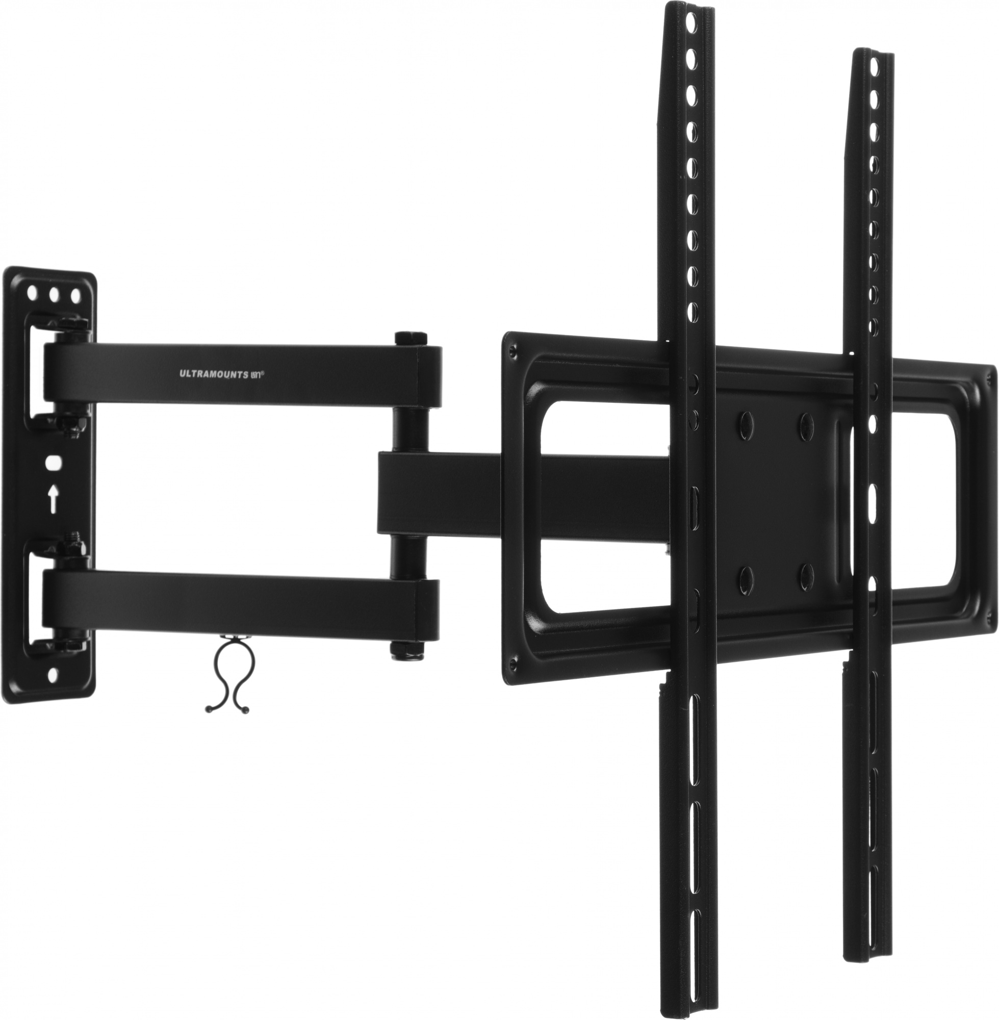 Кронштейн для телевизора Ultramounts UM872 черный 32"-55" макс.35кг настенный поворотно-выдвижной и 