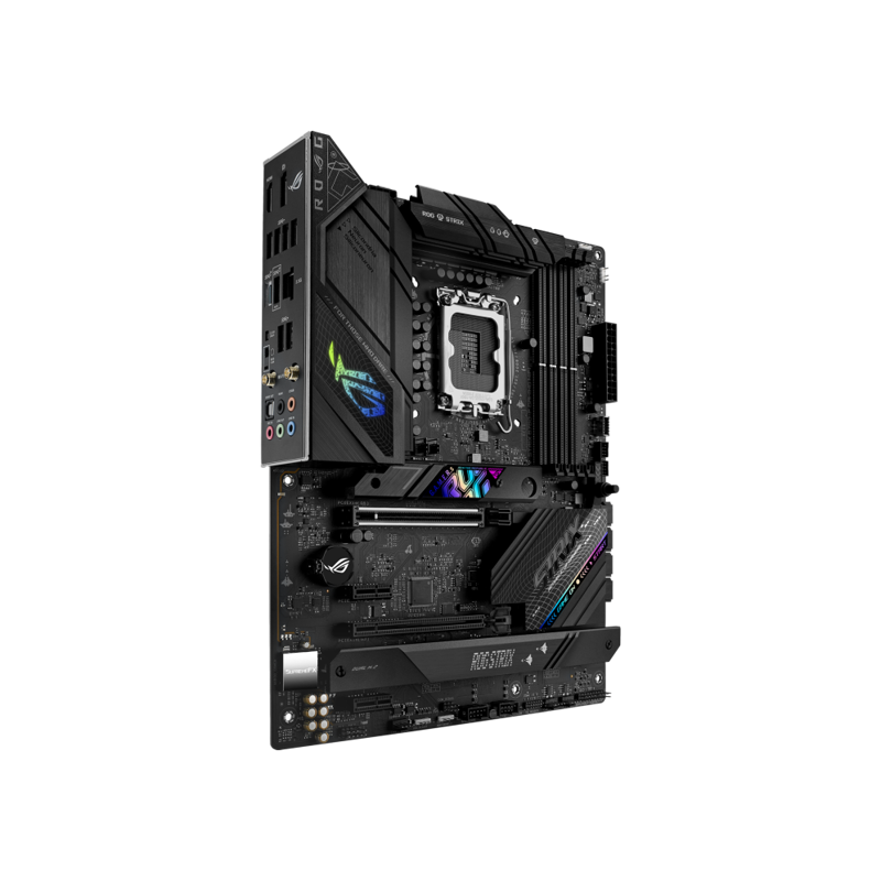 Материнская плата Asus ROG STRIX B760-F GAMING WIFI Soc-1700 Intel B760 4xDDR5 ATX AC`97 8ch(7.1) 2.