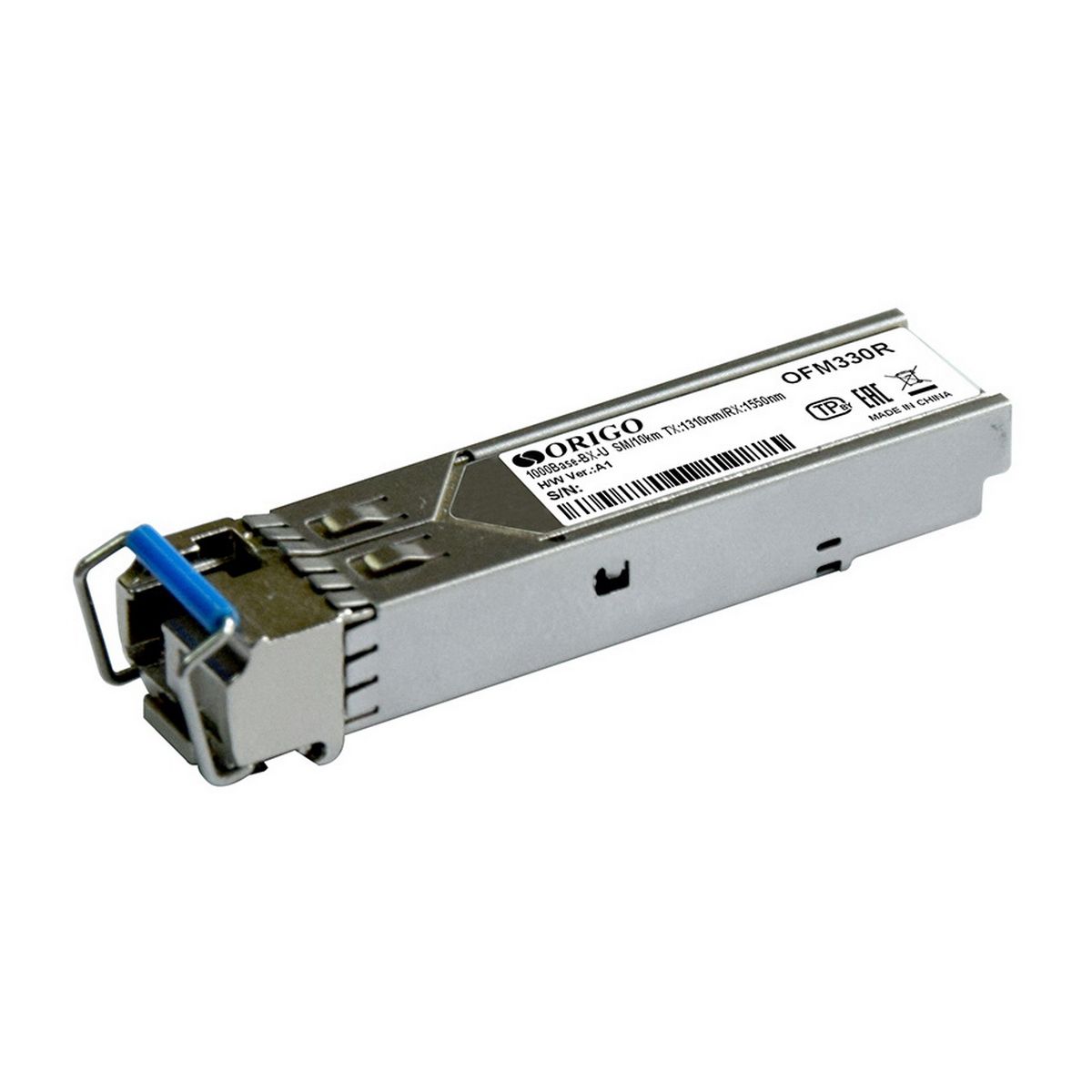 Трансивер Origo OFM330R/10KM оптич. SFP SM Tx:1310нм Rx:1550нм до 10км (OFM330R/10KM/A1A)