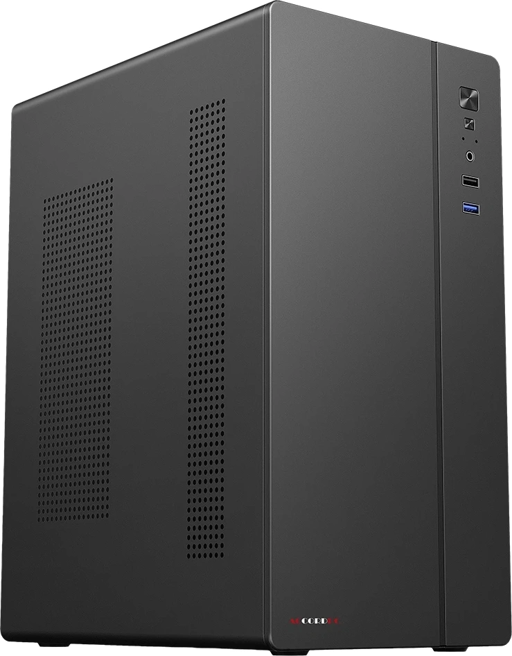 Корпус Accord ACC-266 черный без БП mATX 1x120mm 1xUSB2.0 1xUSB3.0 audio bott PSU