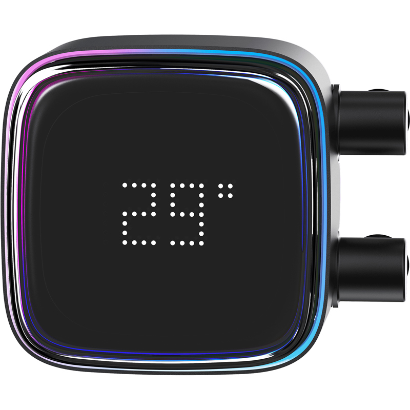 Вентилятор для процессора Ocypus Iota L24 BK ARGB Black 280W/ All Intel/ AMD AM*/ Digital display / 