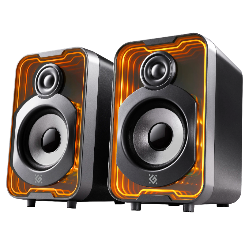 Колонки Defender 2.0 Solar 11 10Вт, BT/RGB, питание от USB