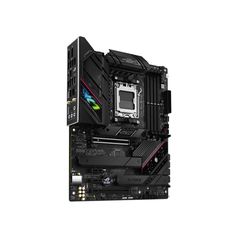 Материнская плата Asus ROG STRIX B650E-F GAMING WIFI Socket AM5 AMD B650 4xDDR5 ATX AC`97 8ch(7.1) 2